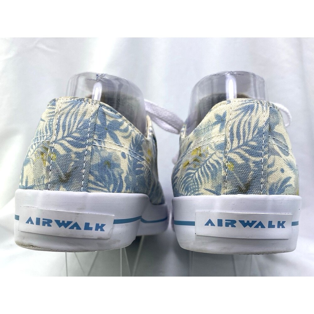 Airwalk Sneakers Women’s 8.5 Canvas Floral Cap Toe Old Skool Casual 181510 - Picture 6 of 10